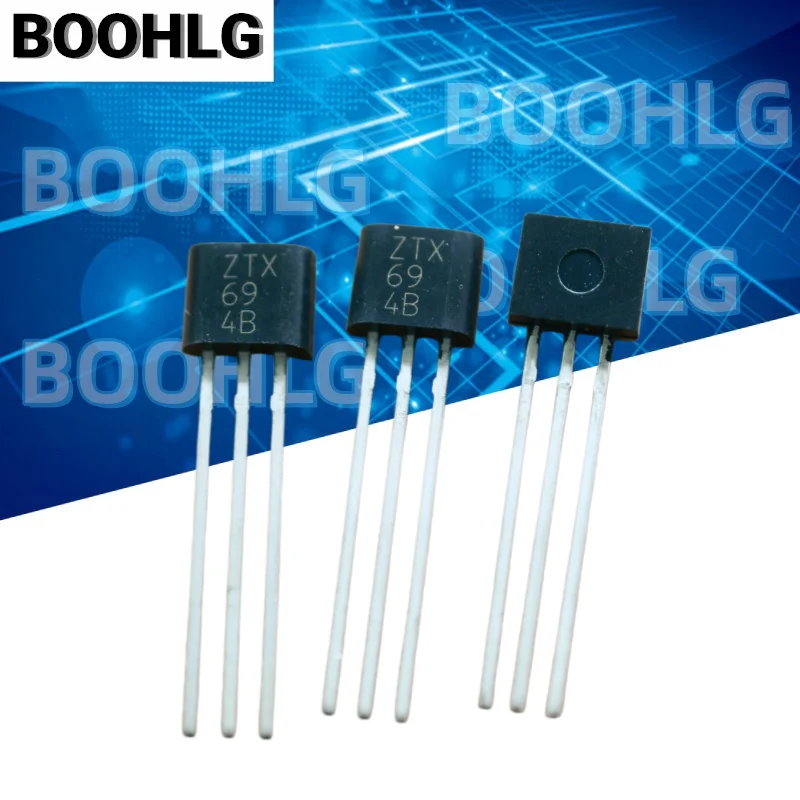 5PCS ZTX694B ZTX694 NPN Bipolar Transistor TO92 120V 0.5A New Original