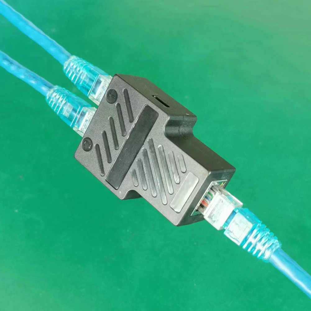 Divisor Ethernet 100Mbps RJ45 conector de extensión de red 1 a 2 adaptador Ethernet extensor de Cable de red de Internet