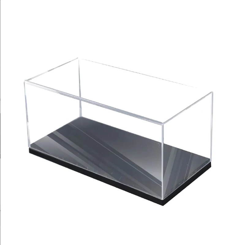 1Pcs Transparent Display Box Model Car Model Dust Cover Acrylic Box Display Rack