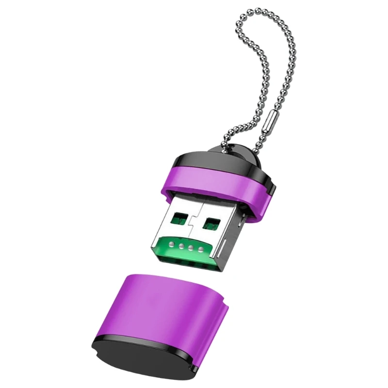 Card Reader USB2.0 Memory Card Adapter Memory Card Reader Adapter to USB Adapter for Laptops Fast Speed Dropship