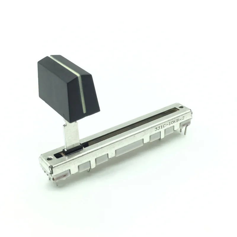 

1pcs，Straight slip potentiometer，10KB×2，6Pin，Disc player volume putter，DDJ-400 800 SB SB2 SB3 RR 1000 1000SRT XDJ-RR