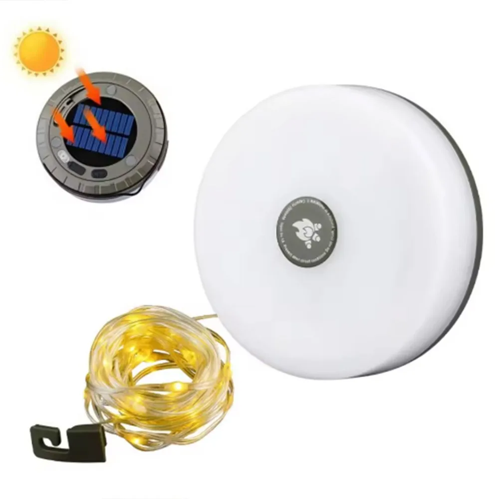 

Solar Powered Outdoor Solar Lights 10M String Lights USB Rechargeable Solar String Lights Waterproof High Quality