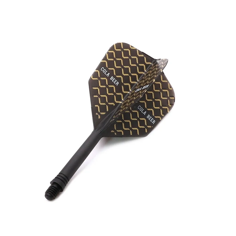CUESOUL Rose AK5 COLA BEER Integrated Dart Shaft and Flights Big Wing Shape-Size M-28mm 2