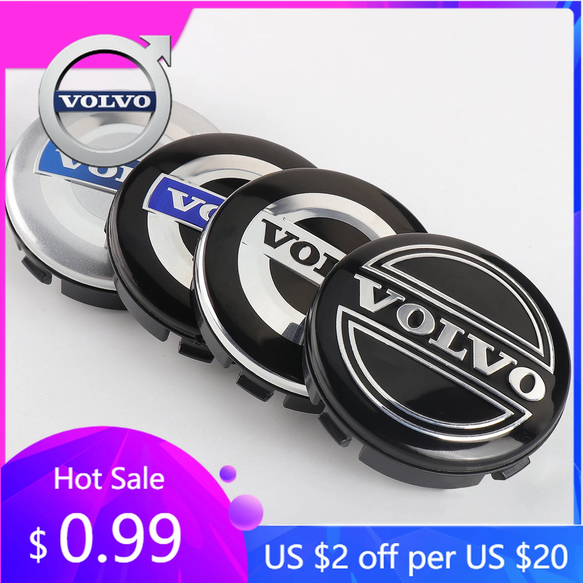 

Колпаки ступиц 64 мм, 4 шт., оригинальные колпаки центра колес автомобиля, значок ступицы для Volvo Rdesign T6 AWD C30 C70 S40 S60 S70 S80 S90 V40 V50 V60 V