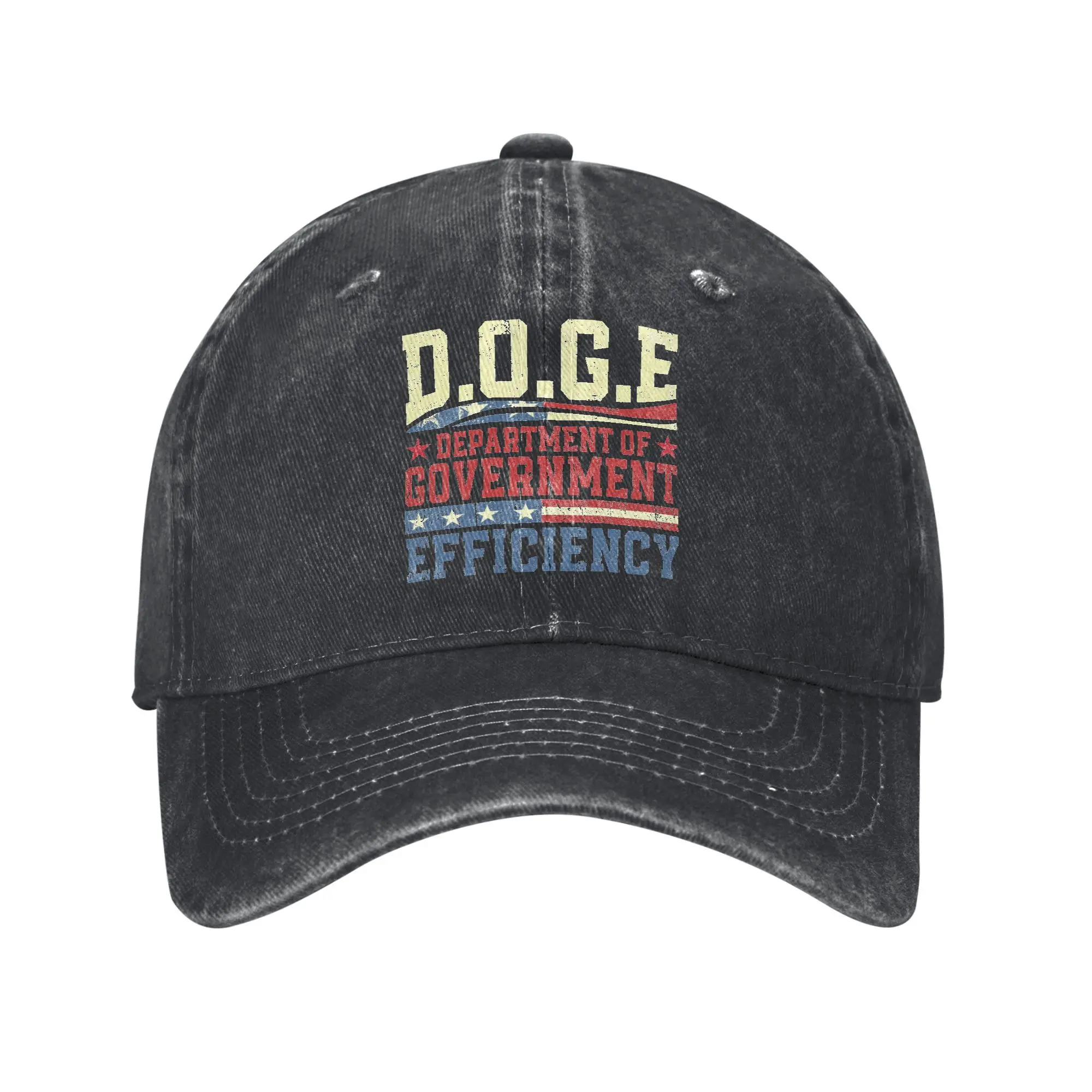 D.O.G.E. DOGE Department Of Government Efficiency Accessories Baseball Caps Unisex Daily  Hats Cap Adjustable Trucker Hat