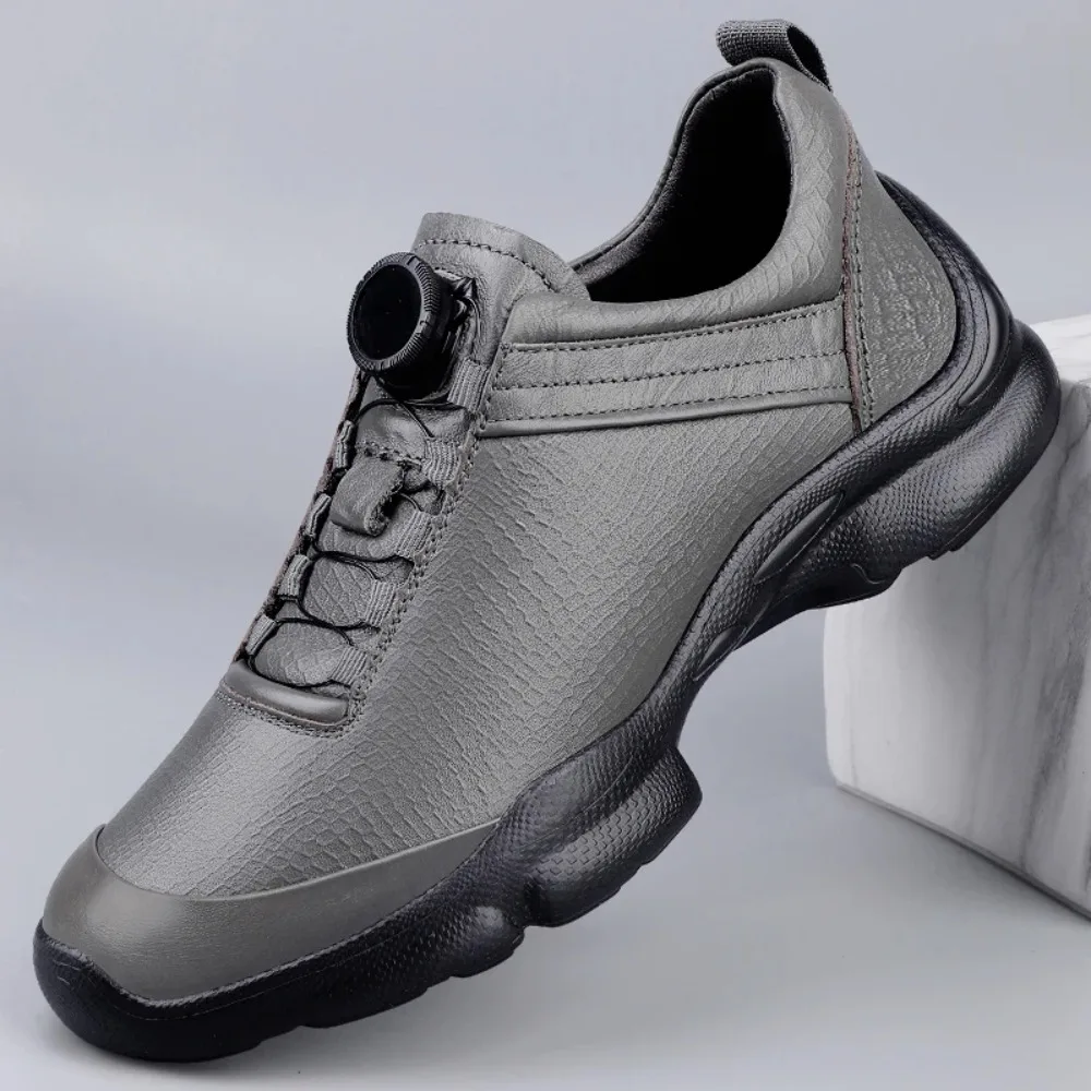 

Классические осенне-зимние повседневные туфли с пряжкой в стиле бизнес-люкс, высококачественная толстая подошва с амортизацией, противоскользящие, для поездок на работу