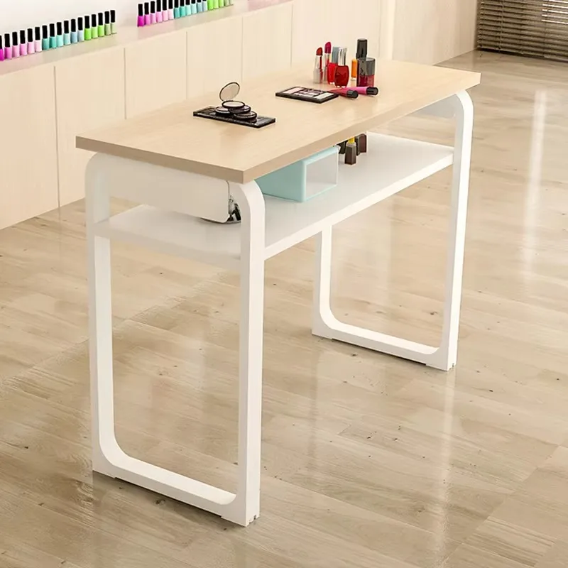 

Nail Design Tables Foldable Manicure Table Glass Top Lamps Manicurist Polish Shelves Built-in Vacuum Cleaner Chairs Nails Stuff