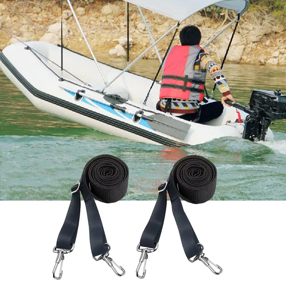 

Webbing Nylon Strap Boat Canopy Strap Boat Canopy Straps Double End Hook Bimini Top Hardware for Adjustable Awning for Sellers