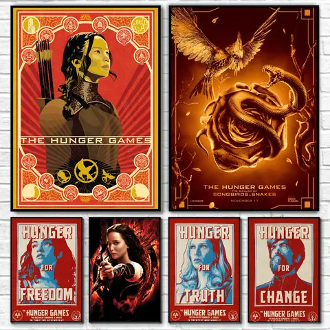 The Hunger Games 3 Poster Poster Paper Print Home Living Room Bedroom Entrance Bar Cafe Art Painting Decoration
