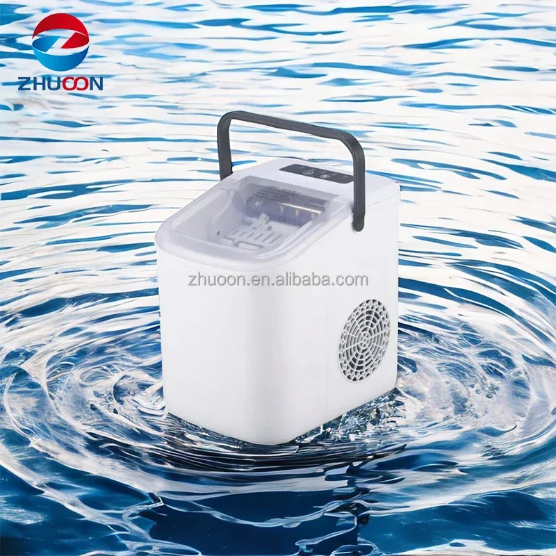 Ice maker home Portable Electric 1.1L Ice Maker Machine With Handle