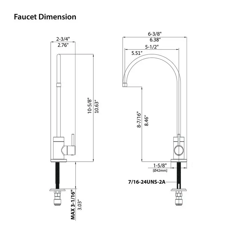 Kitchen Water Filter Faucet for Clean Drinking Water