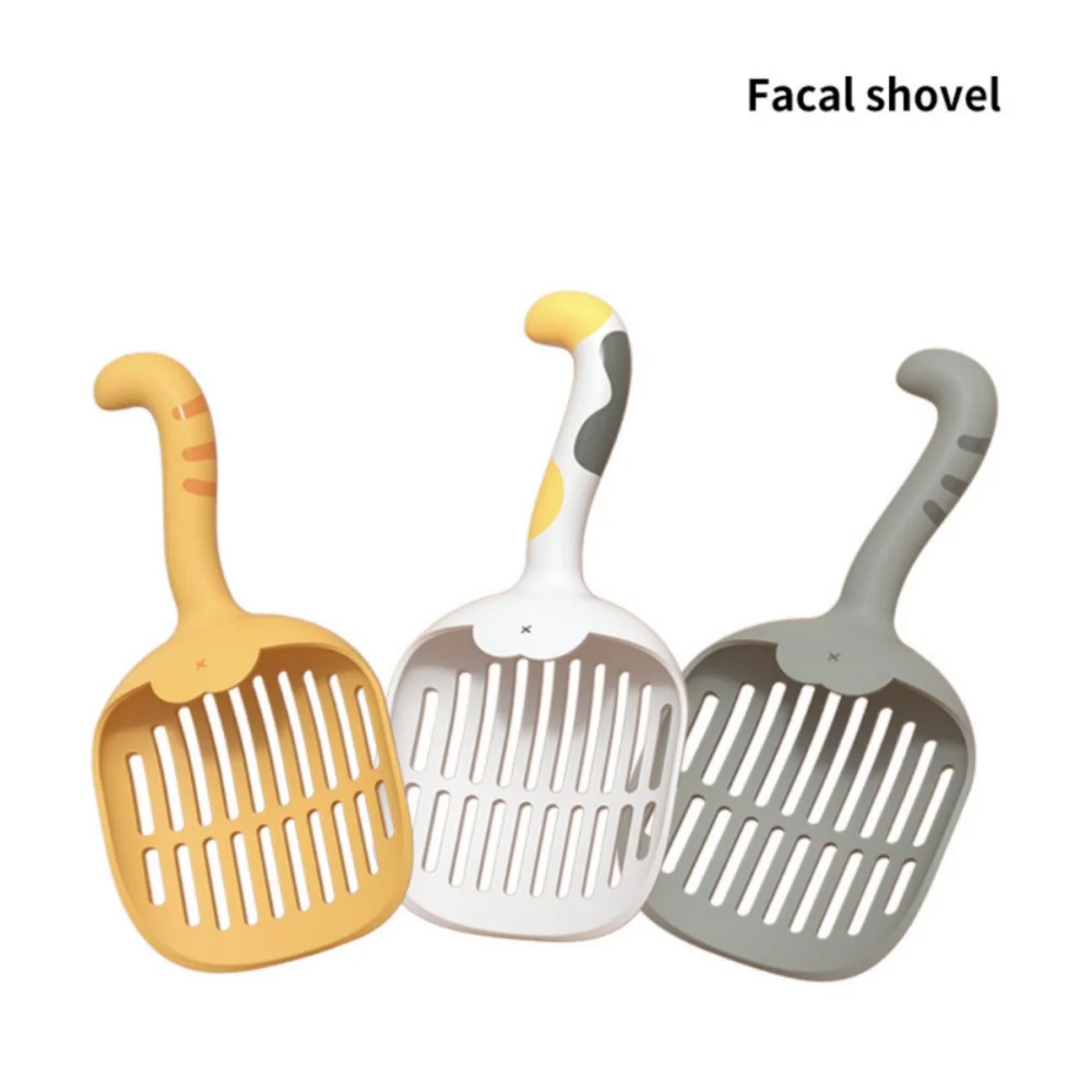 Cat tail, pet shovel, cat litter cleaning product, cleaning tray, garbage, small shovel, hanging hole