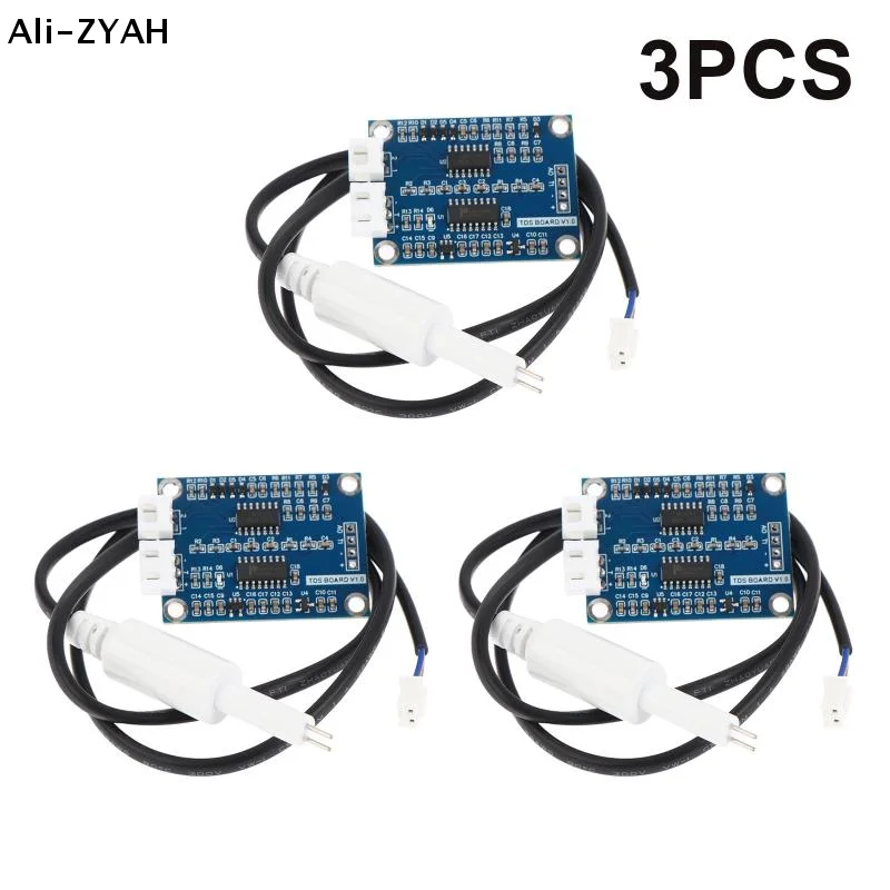 (YY) 1/2/3Pcs TDS Sensor Module For Arduino 51/STM32 With DS18B20 Temperature Dissolved Solids Analog Signal Soluble Solid Water