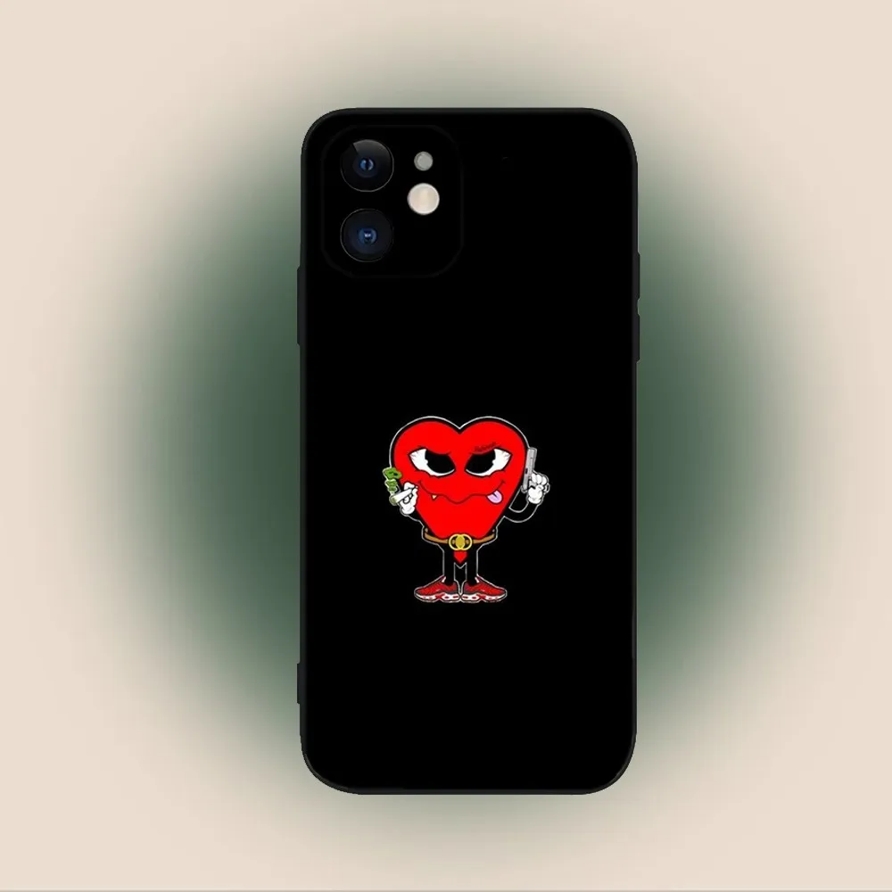 Love Mafia La Mafia Del Amor Phone Case For iPhone 15,14,13,12,11,Plus,Pro Max,XS,X,XR,SE,Mini,8,7 Soft Silicone Black Cover
