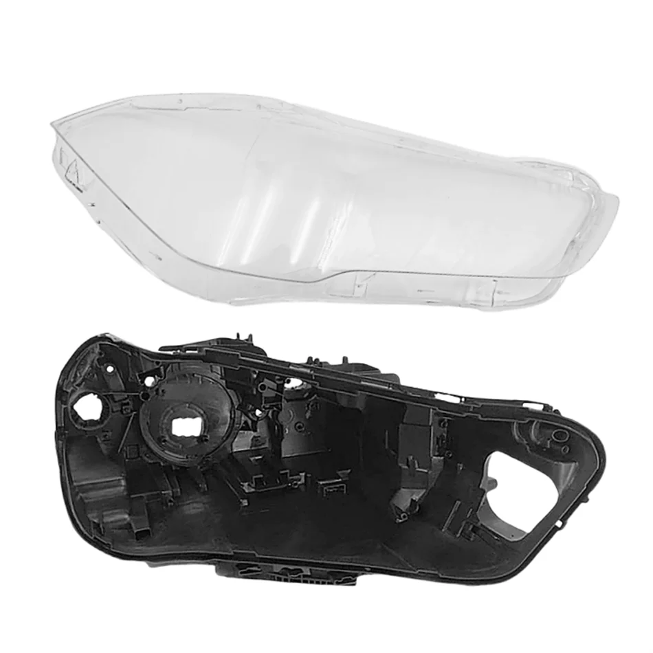 

For BMW X1 F48 F49 2016 2017 2018 Car Accessories Base Head Lamp Shell Headlight Back Housing Holder Headlights Lights Glass