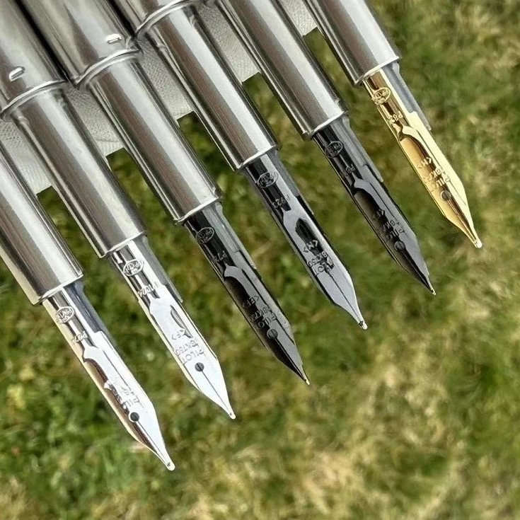 Original Pilot Capless FC-15SR Press Pen 18k Gold Pen Nib Black/Silver/Gold Fountain Pen Assembly Accessories Gift