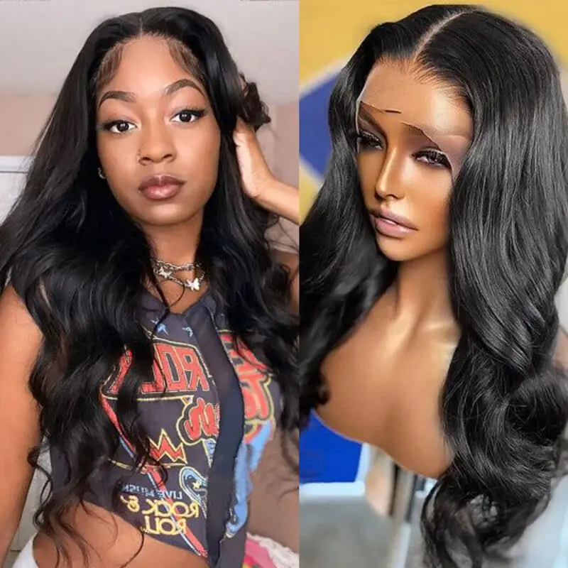 250 Density HD 13x6 Lace Front Human Hair Wigs 38 Inches Transparent Body Wave 5x5 Glueless Ready To Wear 13x4 Lace Frontal Wig