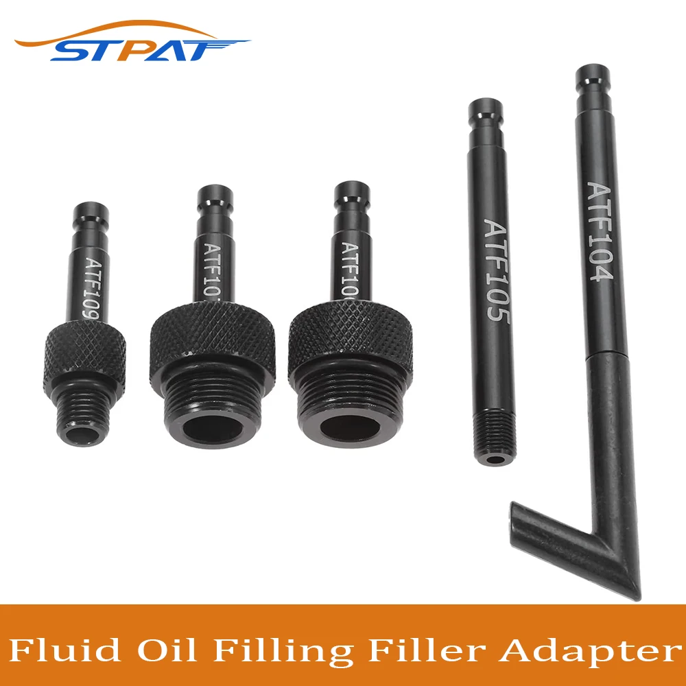 STPAT Transmission Automatic Fluid Oil Filling Filler Adapter Fit for VW Audi Mercedes Benz 09G 01J 722.9 CVT DSG ATF Benz 722.9