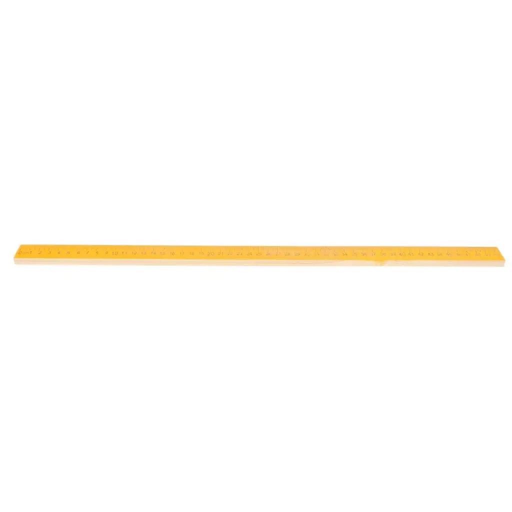 50cm Wooden Ruler Measuring Straight Ruler for Student School Geometry Math Supplies Drawing Tools Teaching Aids