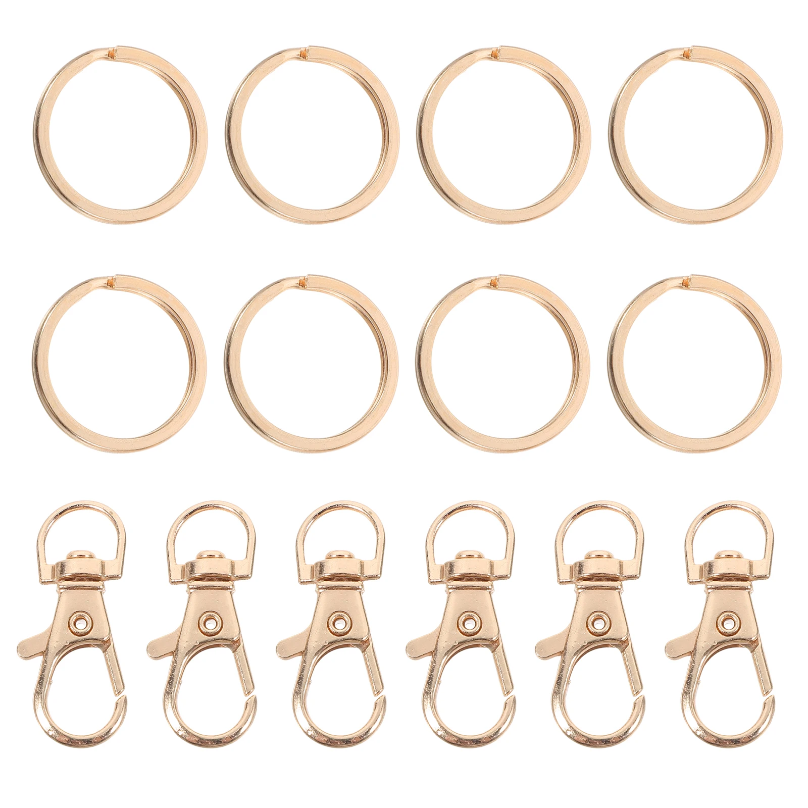 

60 Pcs Dog Key Ring Metal Keychain Zinc Alloy Creative DIY Keyring Extremely Durable Safe Sturdy Holder Home