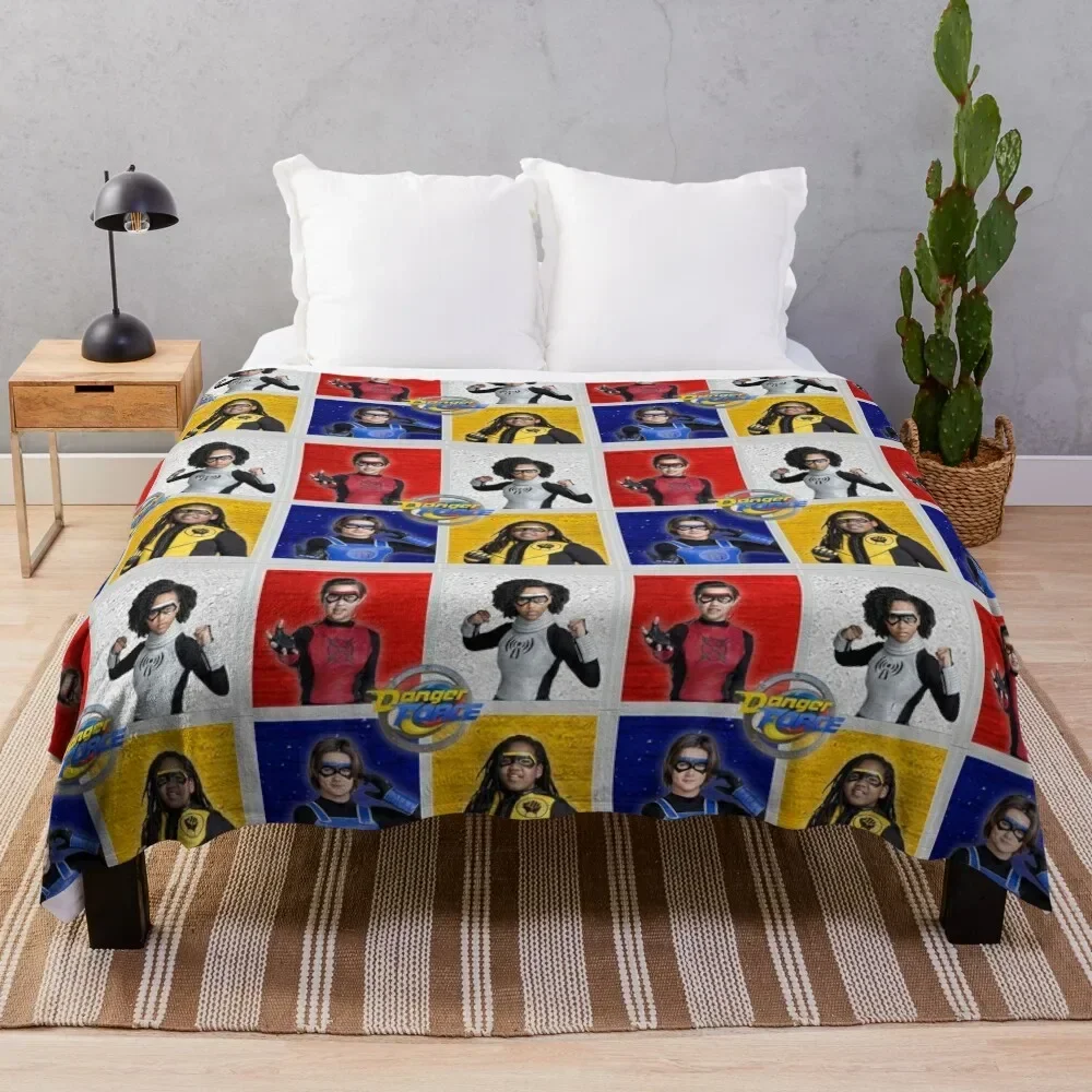 Danger Force Squad Throw Blanket sofa bed Beautifuls Kid'S Blankets
