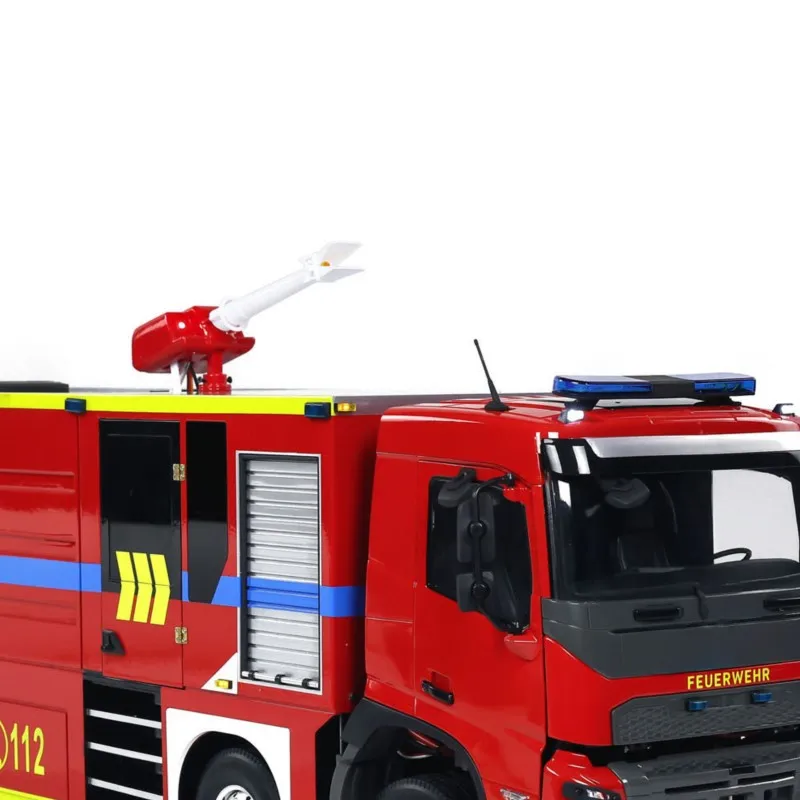 

Игрушечная радиоуправляемая пожарная машина 1/14 8x4, готовая модель с окраской, светом и звуком, для мальчиков TH23749