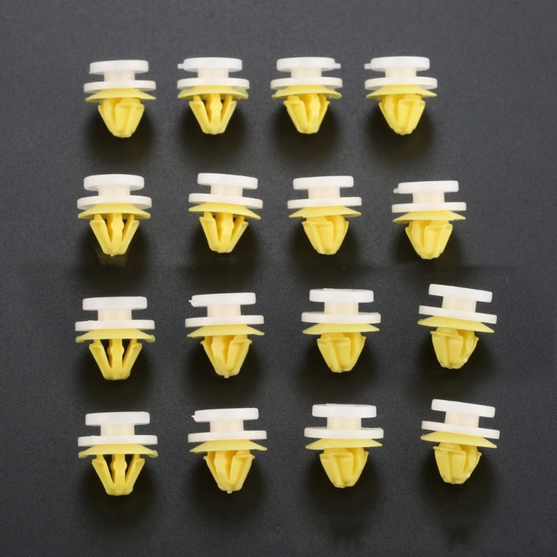 10Pcs Car Door Panel Interior Trim Clips Replacement 7703077250 for Opel Vivaro Movano Primastar Clio I Clio II Kangoo Laguna