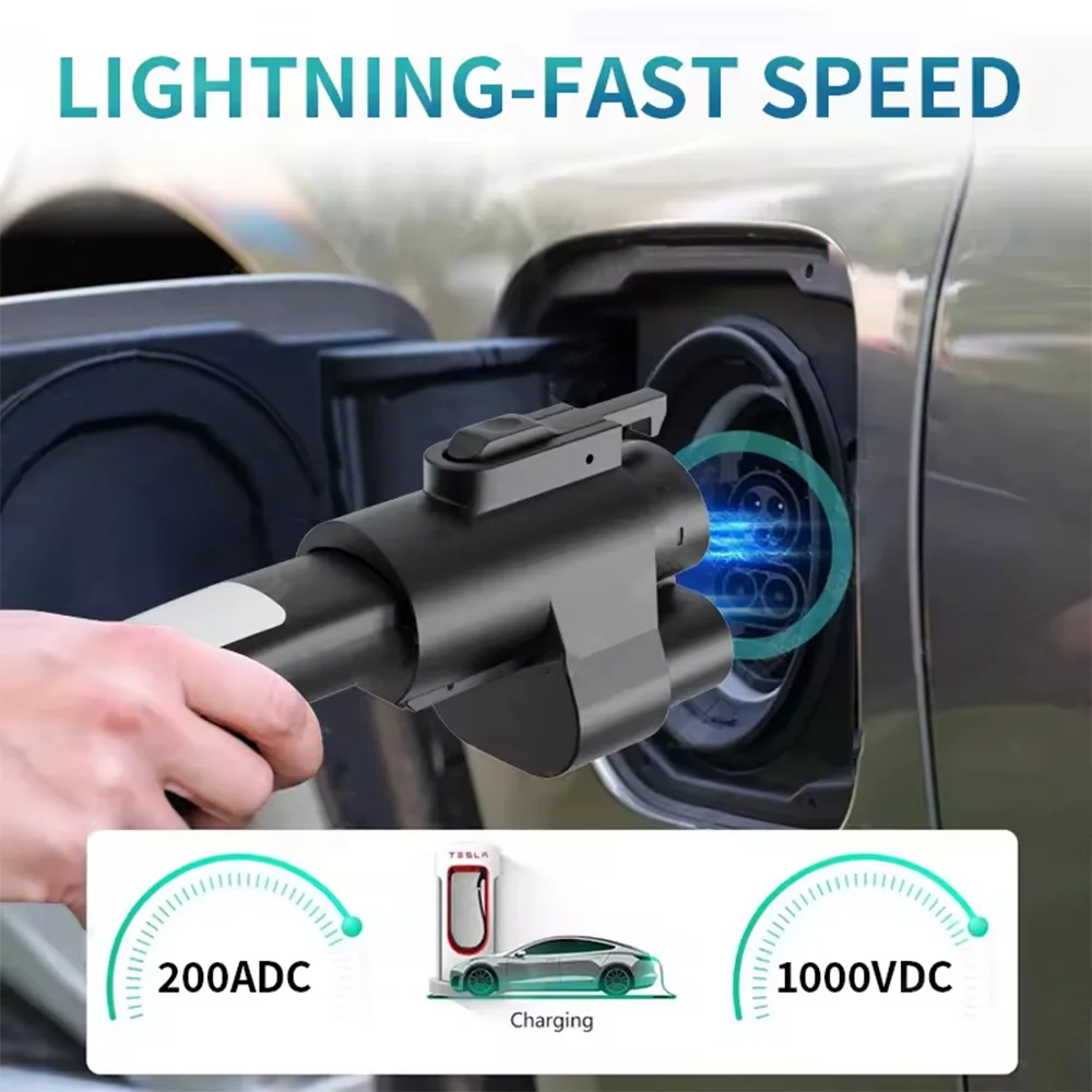 2025 حار بيع NACS-CCS1 تيار مستمر EV محول محول تيار مستمر 400A 1000 فولت NACS-CCS1 مركبة كهربية محول شحن سريع