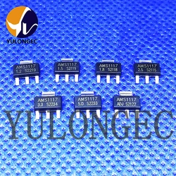 10PCS-70PCS AMS1117-1.2/1.5/1.8/2.5/3.3/5.0/ADJ 1A Low Dropout Voltage Regulator LDO Chip SOT-223 Original