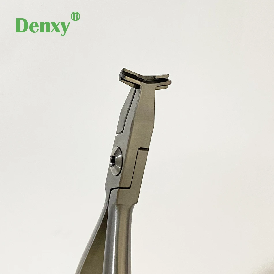 Denxy 1 pc Orthodontic END Back Pliers Distal Cinch Back Pliers Dental End NiTi Bending Plier Bend Forceps Dentist Supplies Tool