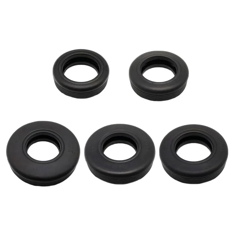 2PCS Rubber Brake Tire Skin Wear-resistant Dia 50mm 55mm 60mm 65mm 70mm Wheels for RC Model Turbojets Airplane DIY Spare Parts