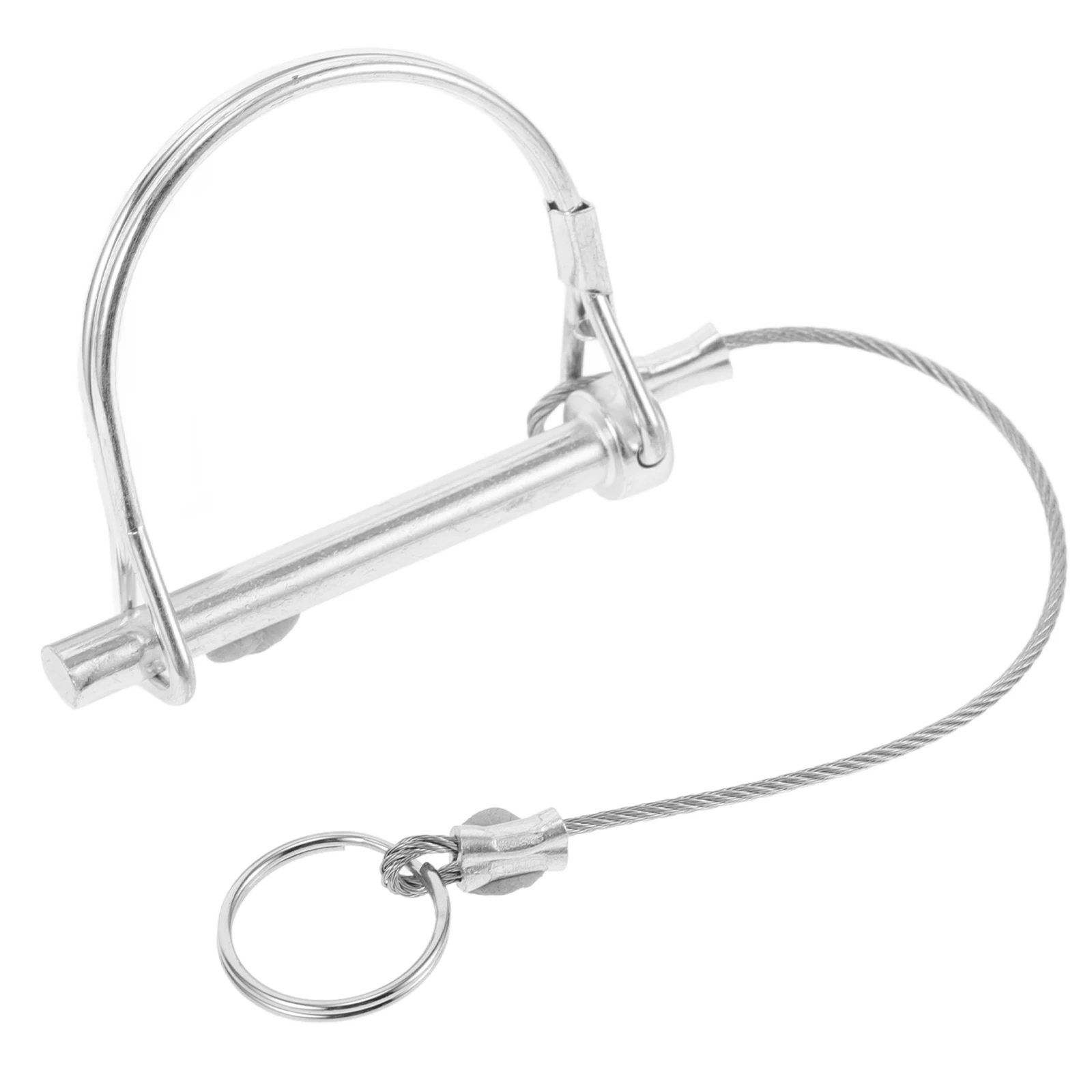 

Safety Hitch Pin Wire Receiver Heavy Duty Coupler Trailer Latch Pins High Strength Durable Material Easy Installation