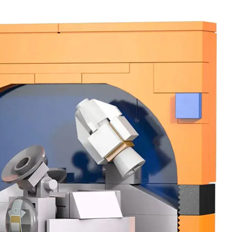 MOC NASA Apollo 11 Lunar Module Building Blocks City Technical Space Launcher Model Bricks DIY Education Toys For Children Gifts