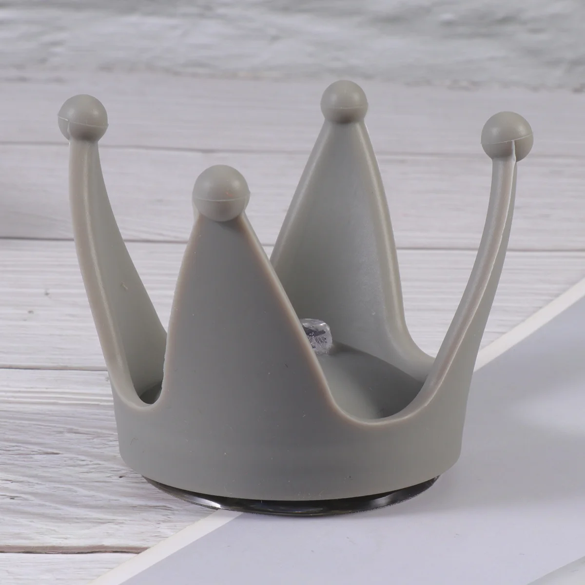 

1Pcs Suction Cup Motorcycle Decoration Double Cup Grey Premium Silicone Bright Color Motorcycle Ornament