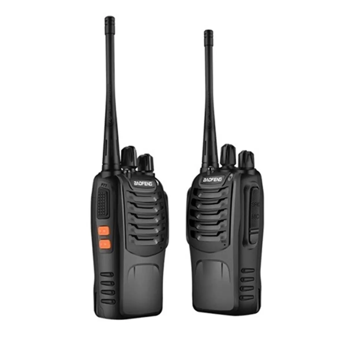 M05K  2Pcs -888S Walkie Talkie Two-Way Radio Set 888s UHF 400-470MHz 16CH Walkie-Talkie Radios Transceiver