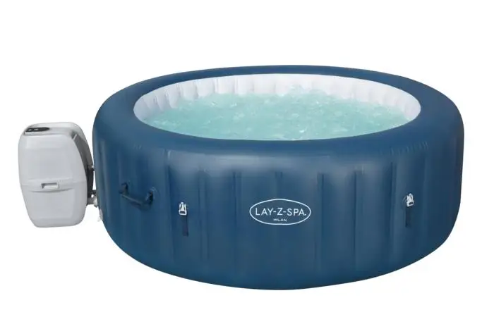 60029 Lay-Z-Spa Milan AirJet Plus Inflatable Hot Tub spa supplier Inflatable portable home spa round hot bathtub pool