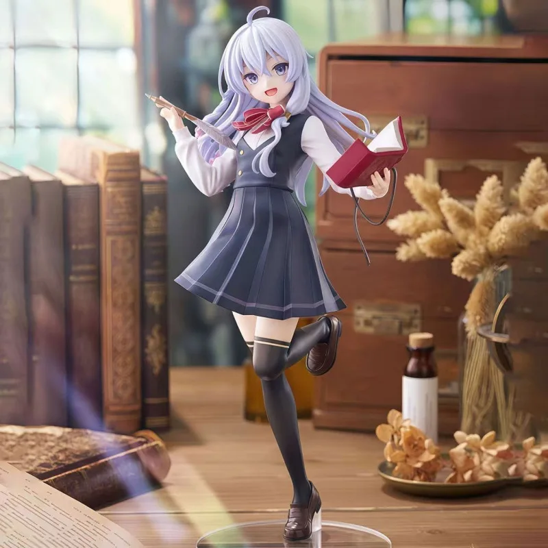 

Wandering Witch Elaina School Uniform Version Gk Statue 1/7 Scale Painted Anime Figure Collectible Model Desktop Ornament Gift