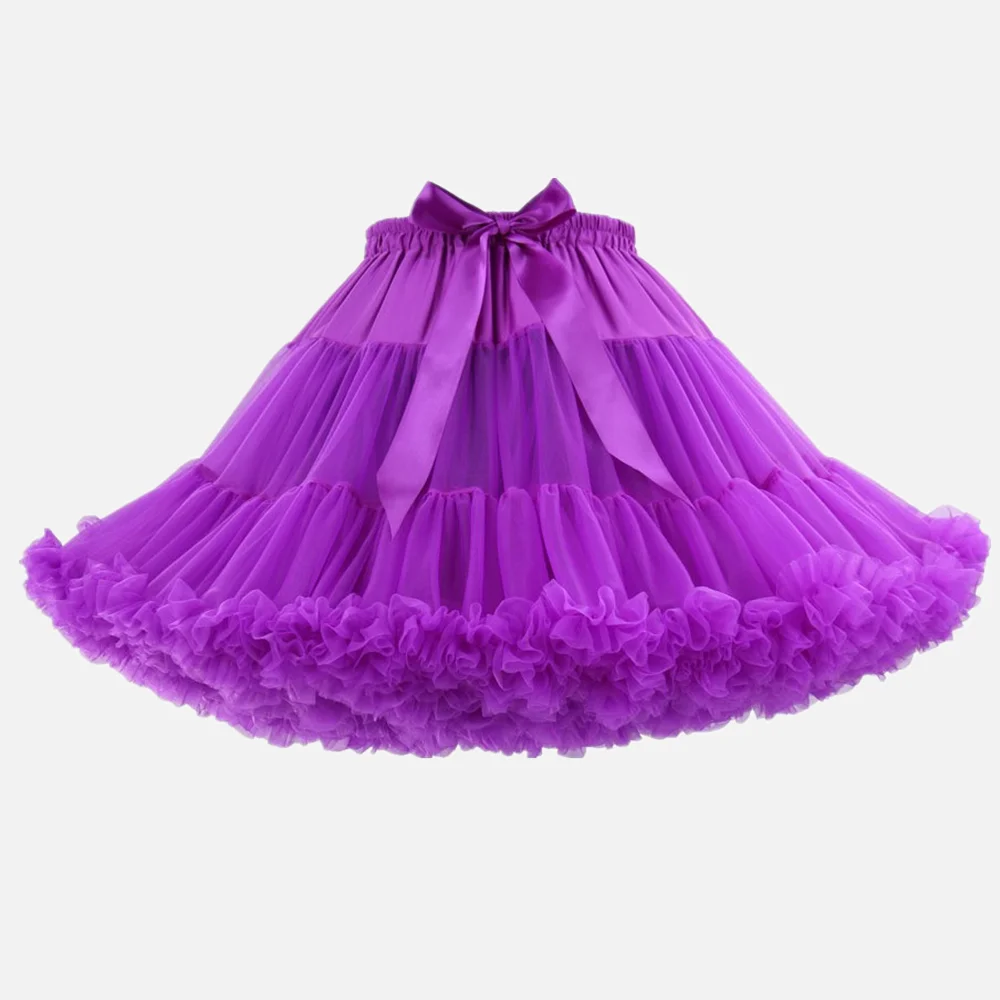 Fashion Bustle Tulle Summer Skirts Women Lolita Bottom Harajuku Saia Jupe Femme Vintage Mesh Tutu Skirt Woman Clothes Faldas