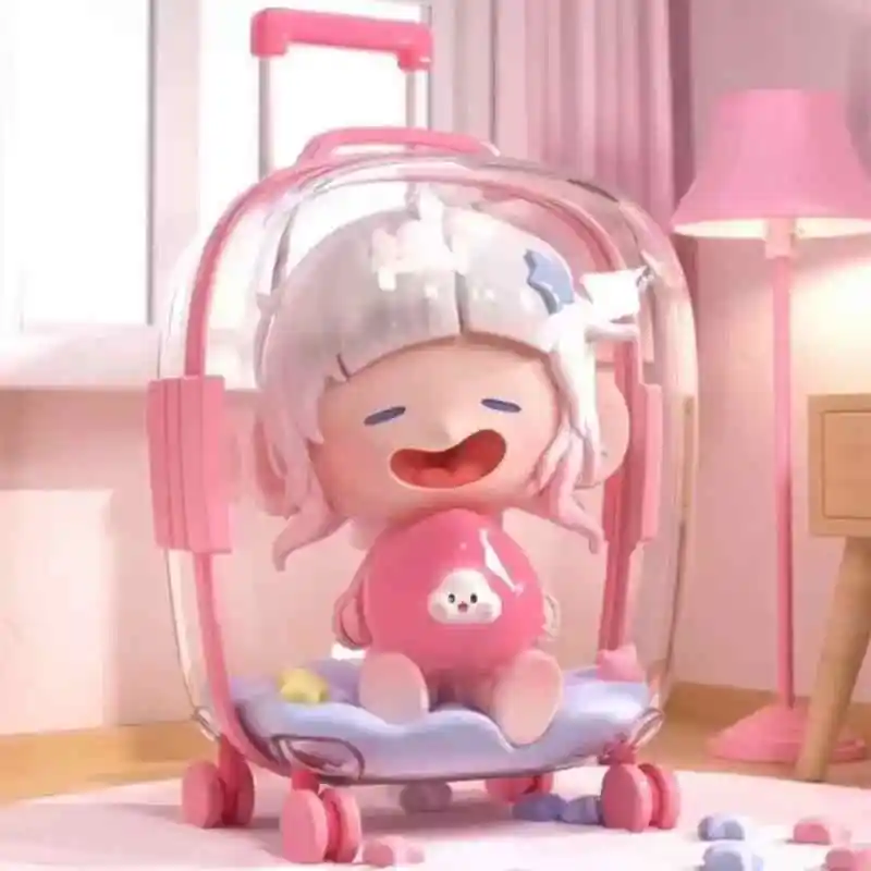 رائجة البيع الخاص بك كسول Llan زميل الدراسة الوردي حلم لطيف دمية الطرفية الإناث هدية عيد ميلاد صندوق أعمى تمثال سطح المكتب لعبة مزخرفة