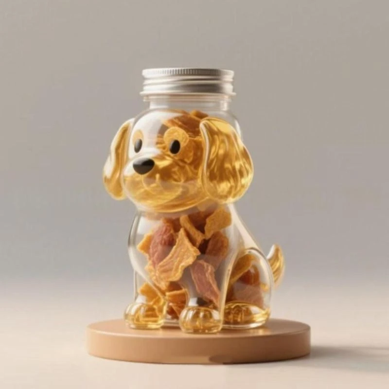 Additional Glass Pet Storage Visible Container Innovation Lock Party Addition