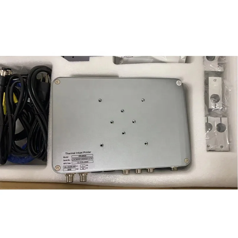 Codificador de cartón en línea de alta resolución de 12,7 mm Fecha de caducidad Código de lote Impresora TJI IPS-8520 Pantalla táctil de 7 pulgadas HP 2.5