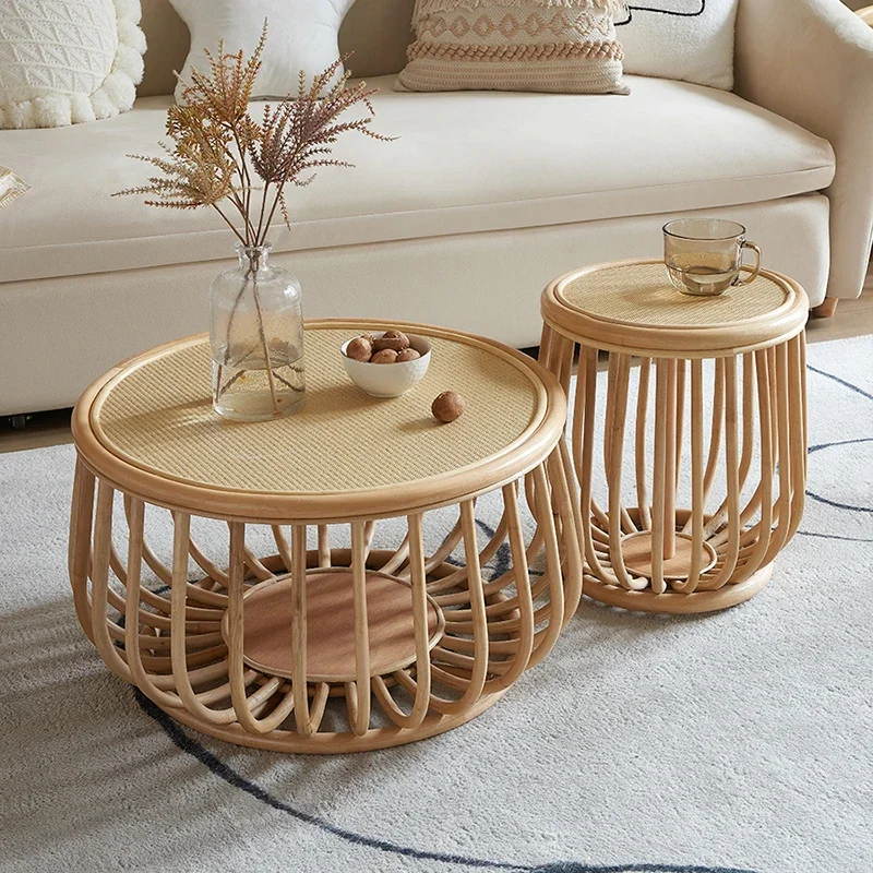 Luxury Nordic Coffee Table Living Room Books Designer Organizer Side Table Writing Dinner Meubles De Salon Balcony Furniture