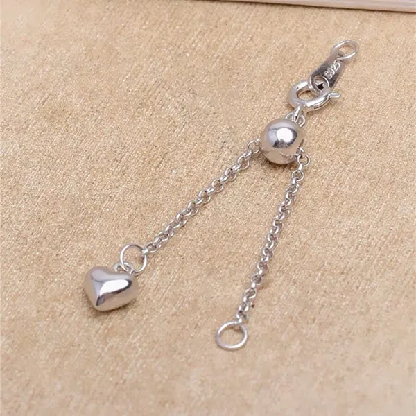 Wholesale 925 Sterling Silver Necklace Bracelet Clasps and Hooks Jewelry Accessory Parts Settings 10pcs/lot