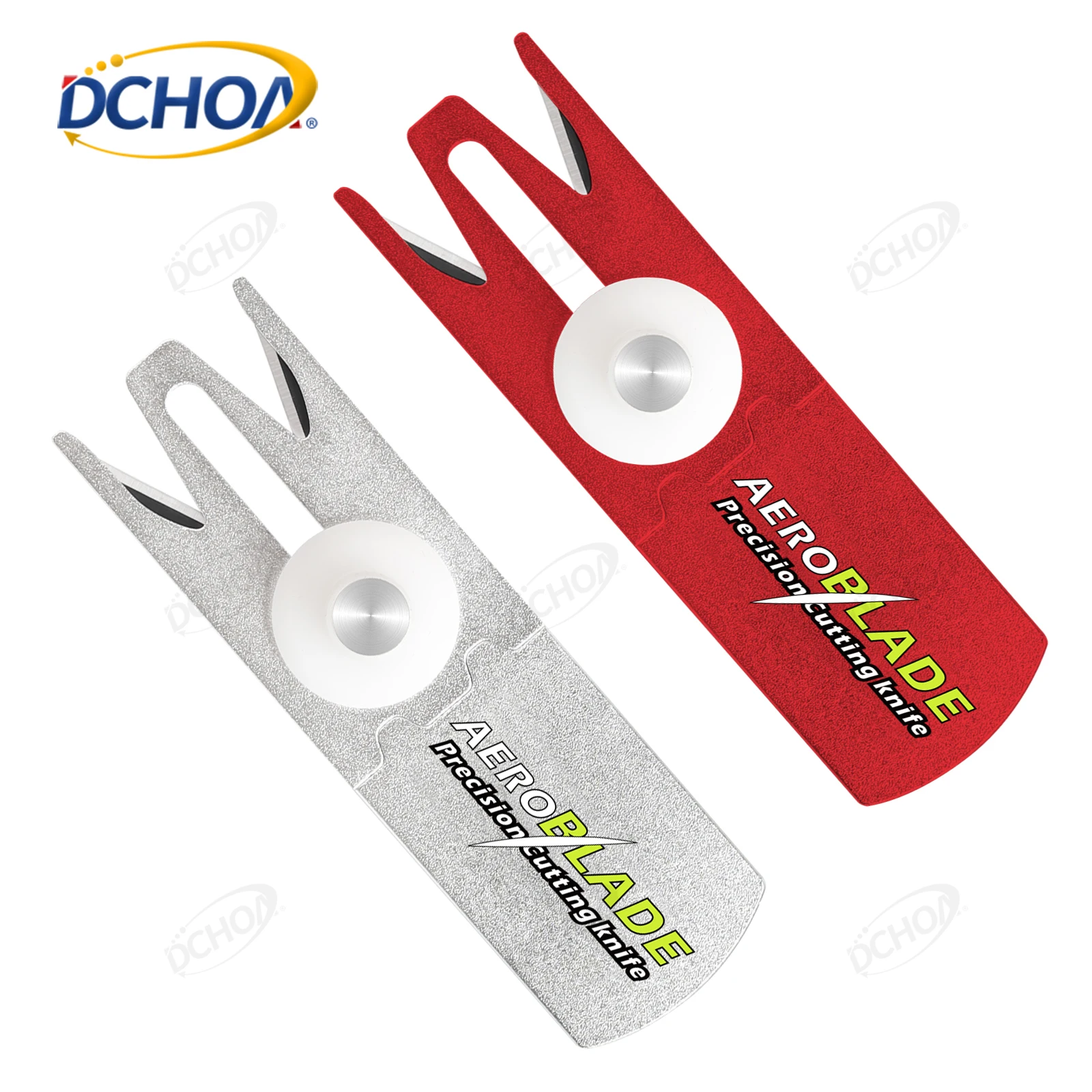 DCHOA Car Tint Cutting Tool Dual-Blade Micro Precision Car Window Tinting Film Carbon Fiber Vinyl Wrap Paper Edge Trimming Knife