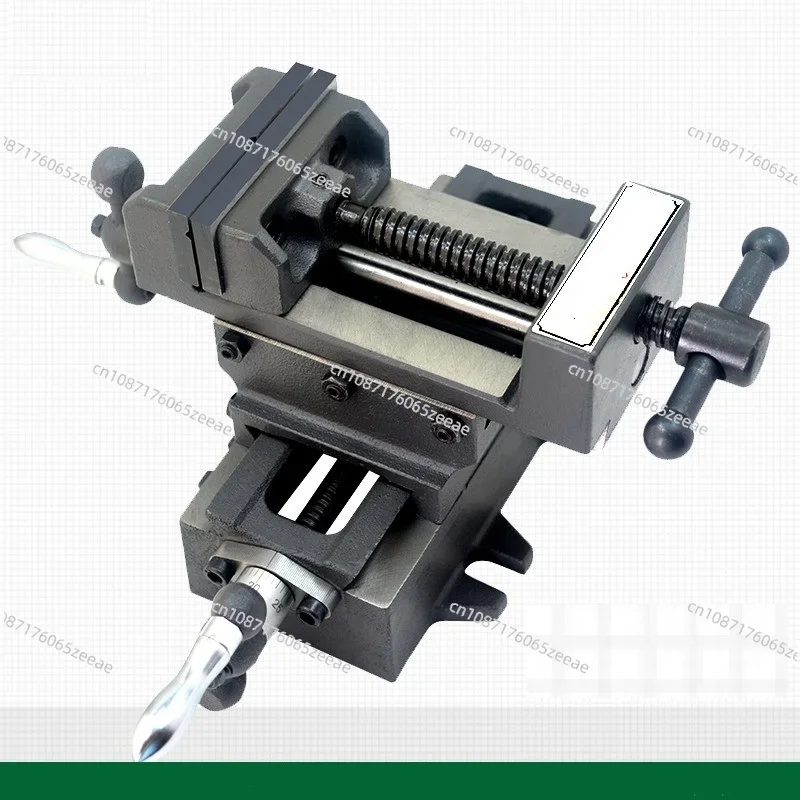 8 INCH Cross flat nose pliers precision heavy duty mobile bench vise bench drill milling machine with cross vise 3 4 5 6 8inches