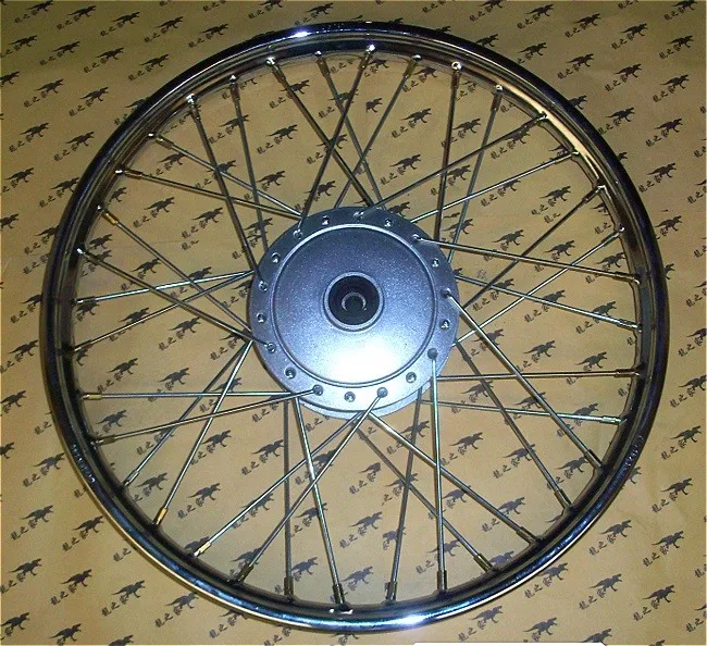 JH70 DY100 C70/110 Motorcycle Rear Aluminum Alloy Wheel Hub Assy Motorbike Scooter Rims Comp