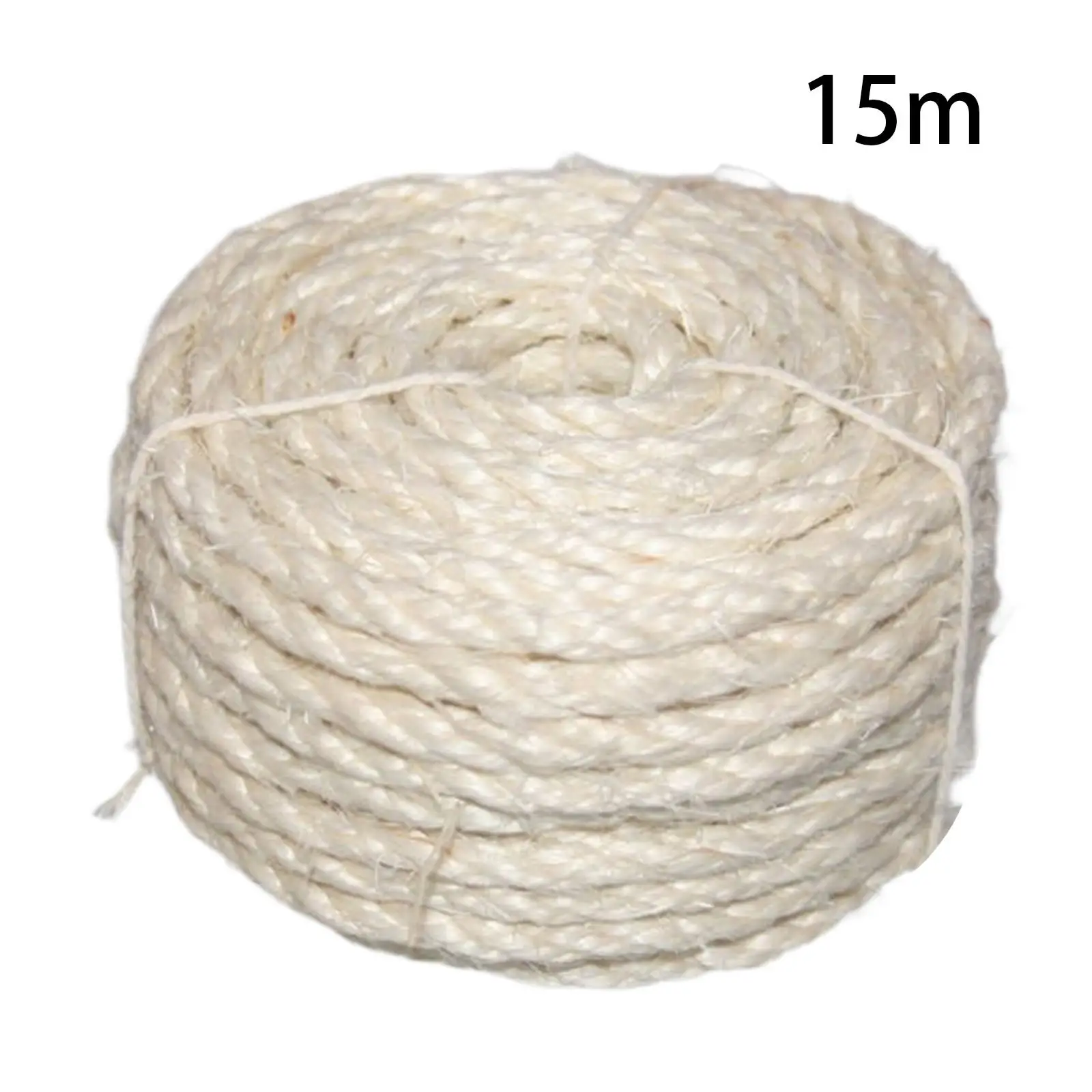 Cat Scratch Post Twisted Sisal Rope DIY Handmade Interactive Toy Furniture Protector Pet Cord Wrapping Twine Rope Hemp Rope