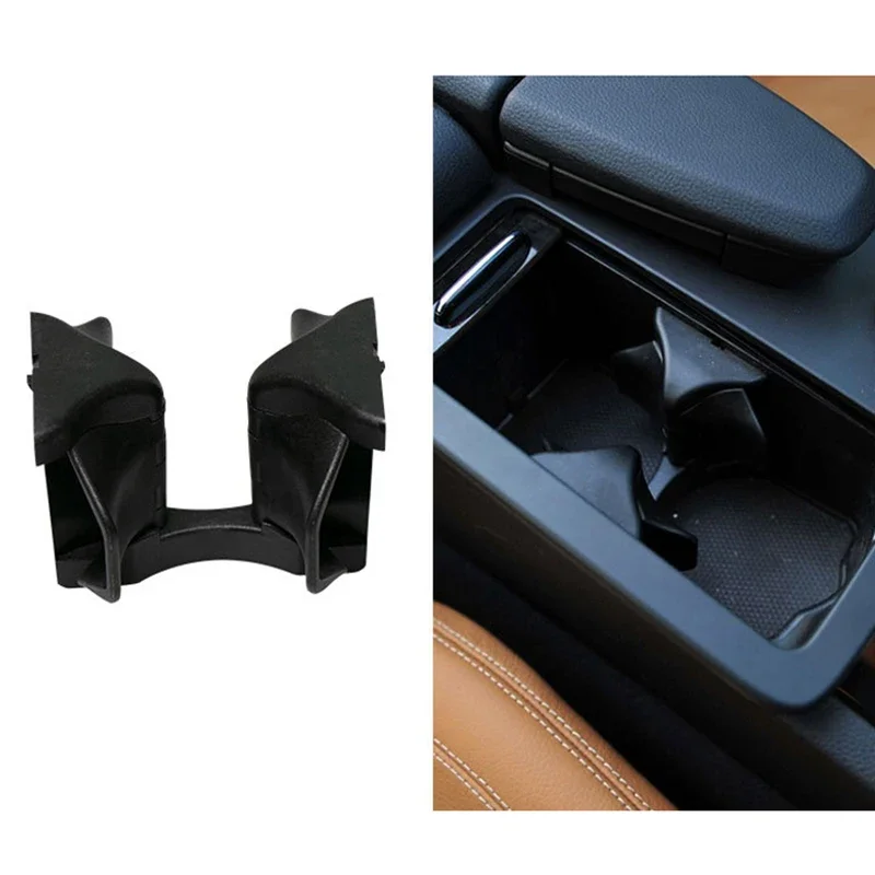 Central Armrest Drink Water Cup Holder Inserted Clip For Mercedes Benz C E Class W204 W212 W207 C200 C220 C250 C300 2046802391