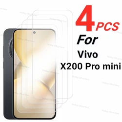 2/4PCS Screen Protector For Vivo X200 Pro mini Tempered Glass Vivo X200 Pro mini Full Glue Protective Glass Vivo X200 Pro mini