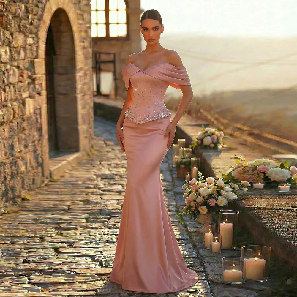 Brautkleider mit herzförmigem Kragen, sexy, ärmellos, Meerjungfrau-Stil, für Abschlussball, Party, Bankett, formelle Anlässe, Vestidos De Novias, maßgeschneidert